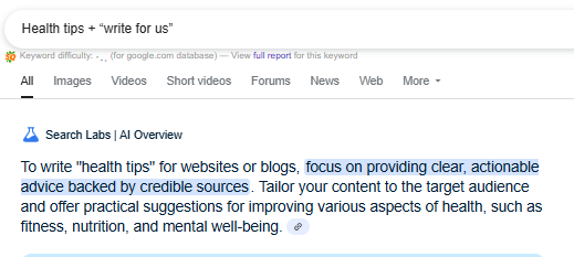 how to search for more guest post